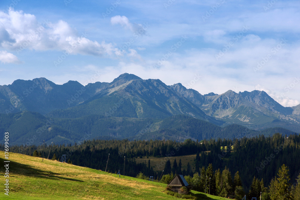 View of the Tatras