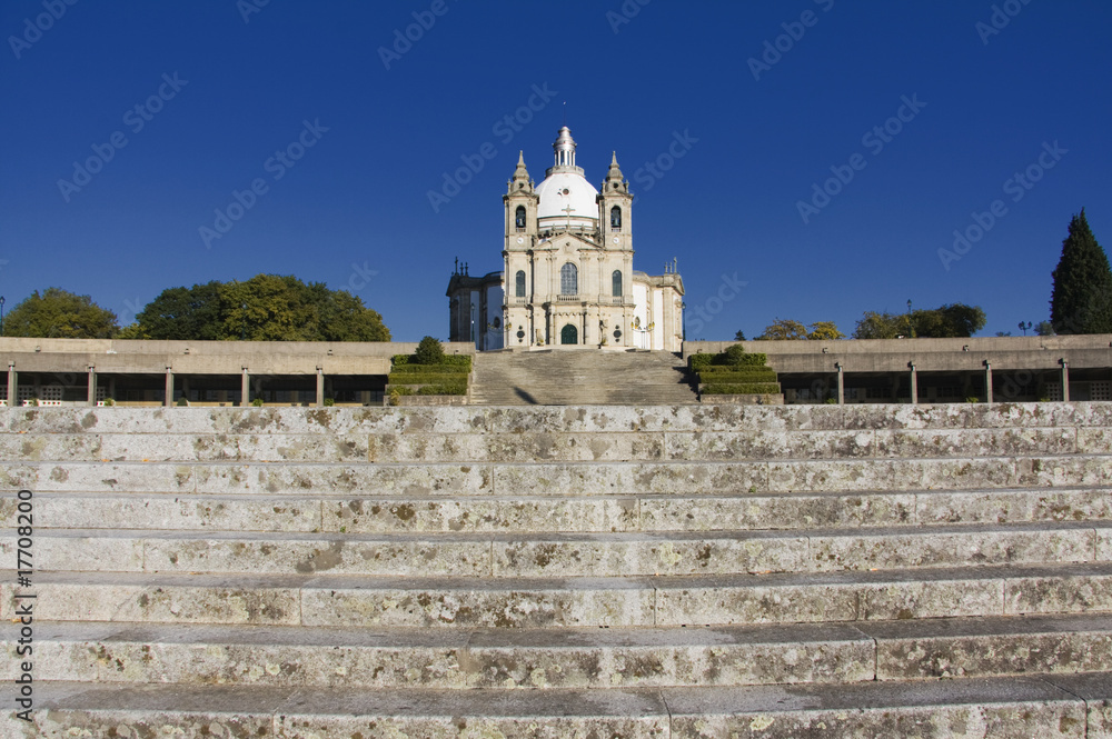 Basilic of Sameiro Braga, in the north of Portugal Basilic of Sameiro Braga, in the north of Portugal