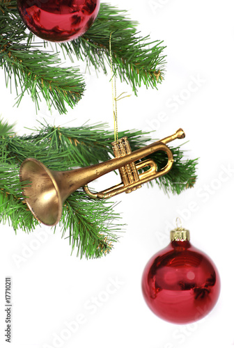 Christmas trumpet