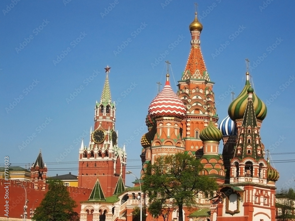 St. Basil's (Pokrovskiy) cathedral, Moscow St. Basil's (Pokrovskiy) cathedral, Moscow