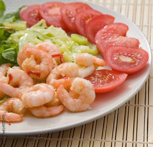 pan fried prawns