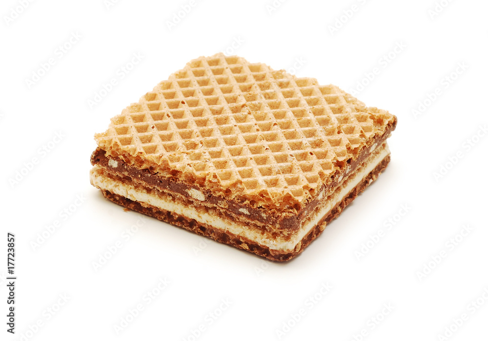 wafer with chocolate