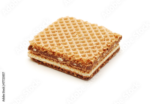 wafer with chocolate