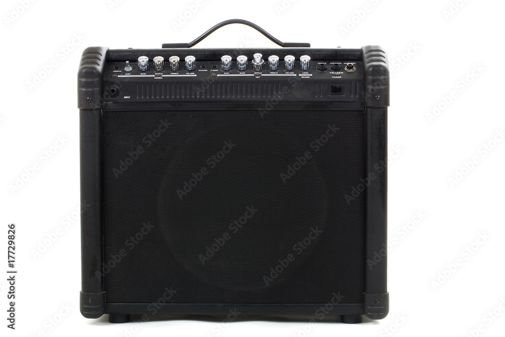 Obraz premium Guitar amp background