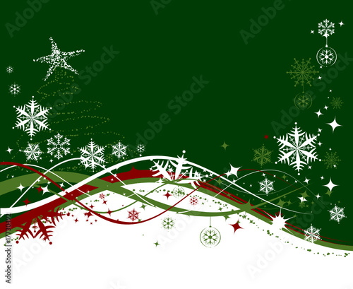 Christmas holiday background, vector illustration