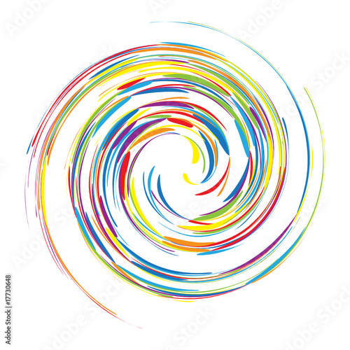 Abstract swirl background for your design