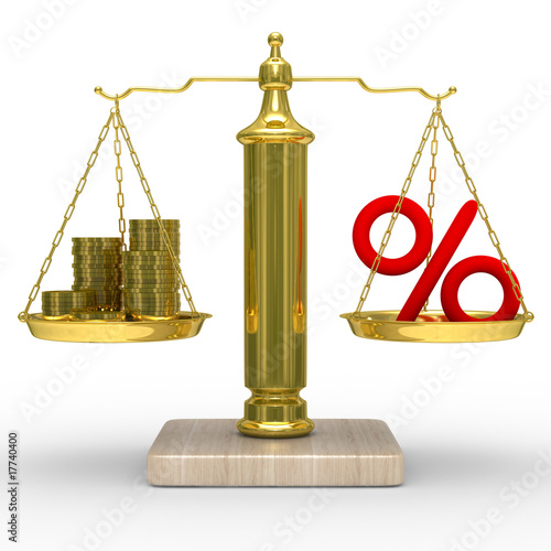 Cashes and percent on weigh...