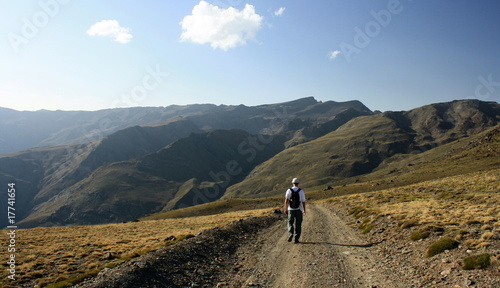 walking in Sierra Nevada - Spain