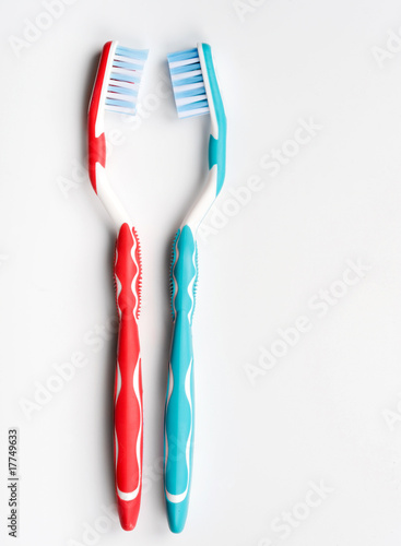 Perfect toothbrush isolated on white