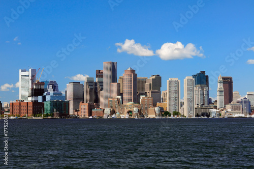 Boston Skyline from Harbor © jStock