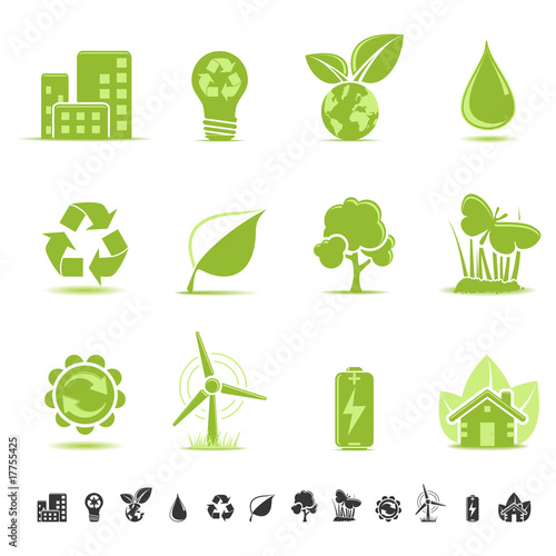 Ecology and enviromental icons