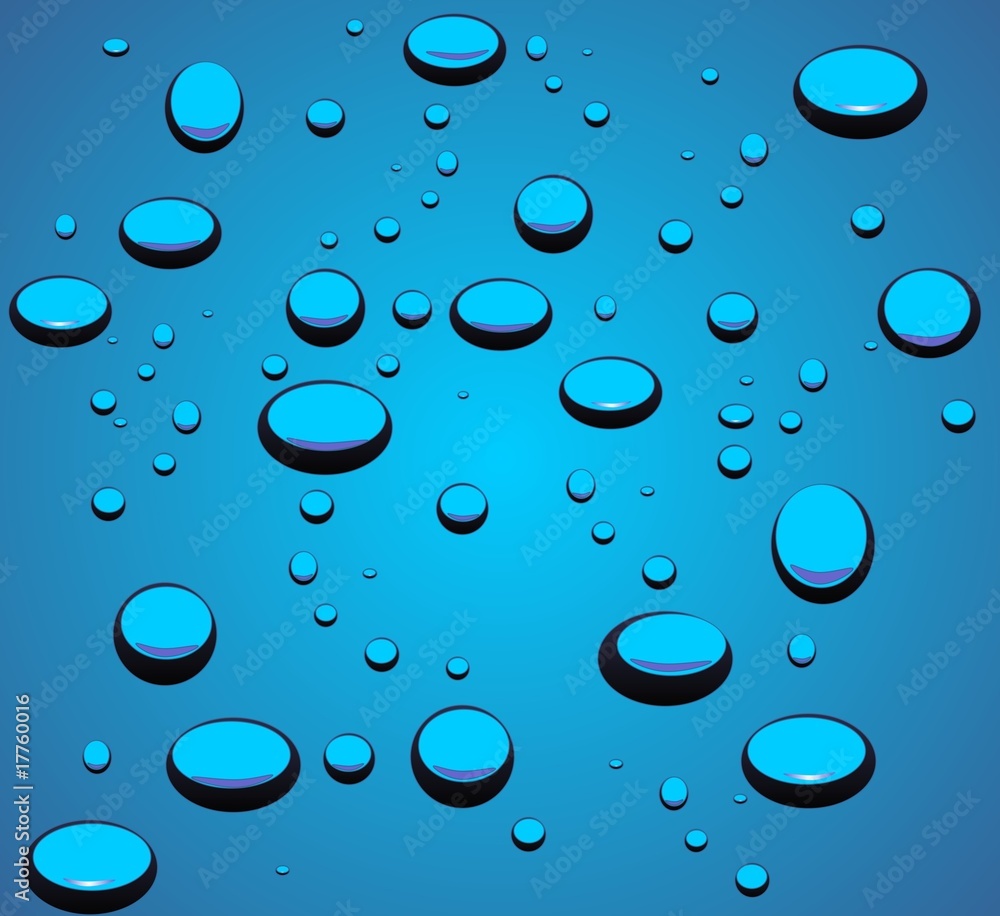 water droplets floating up in water water droplets floating up in water