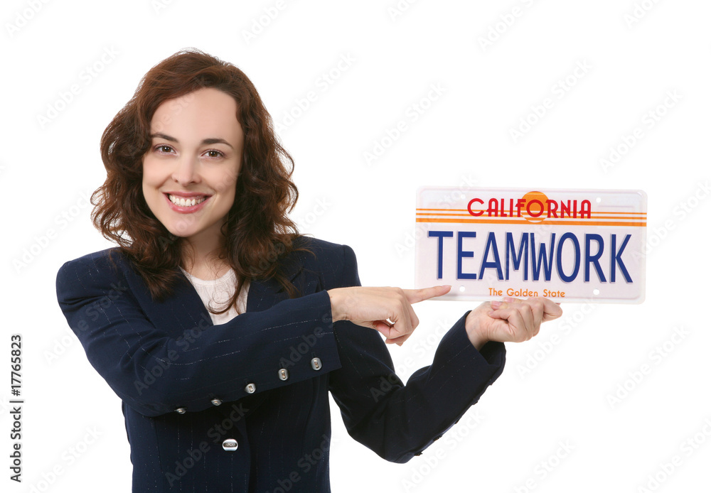 Business Woman Teamwork Business Woman Teamwork