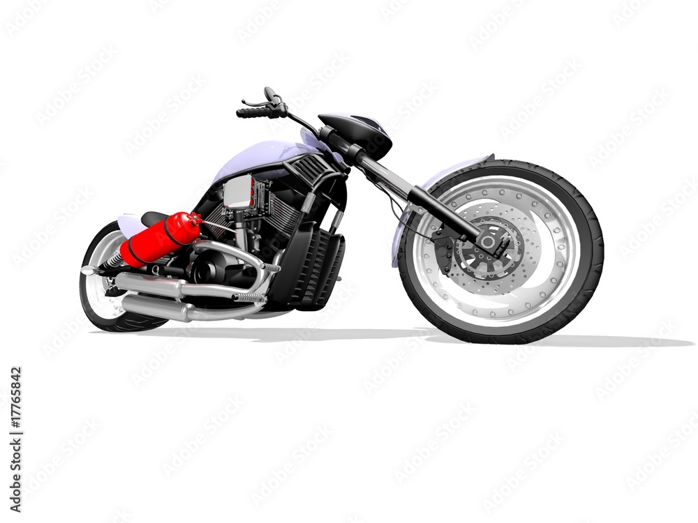 Obraz premium modern motorcycle