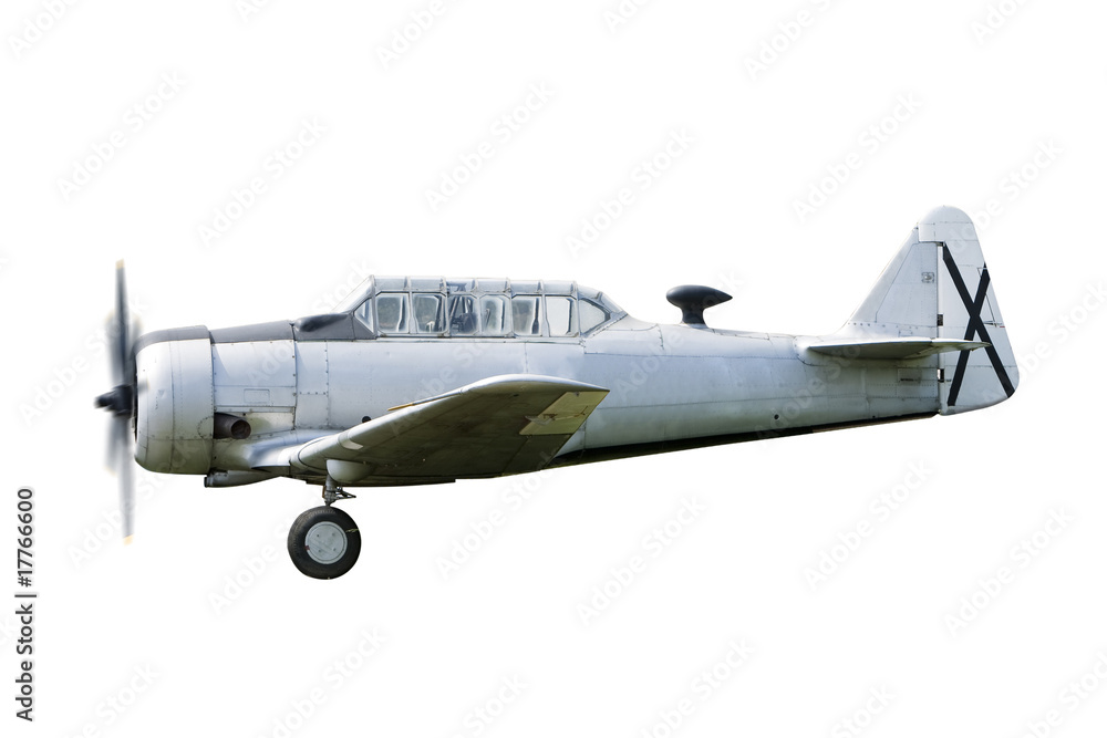 Naklejka premium war propeller fighter plane