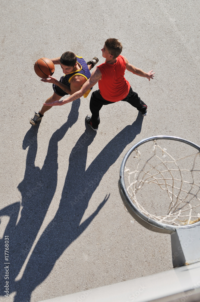 Fototapeta premium street basketball