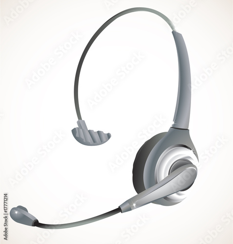 Call center headset