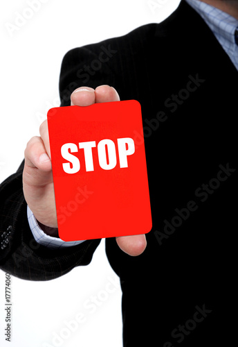 Stop Card