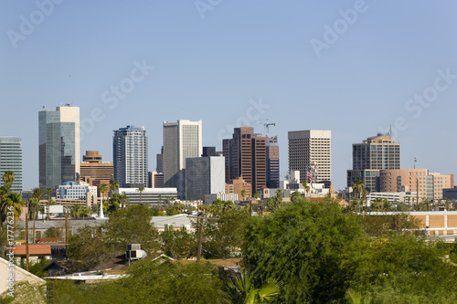 City of Phoenix Downtown, AZ © EuToch