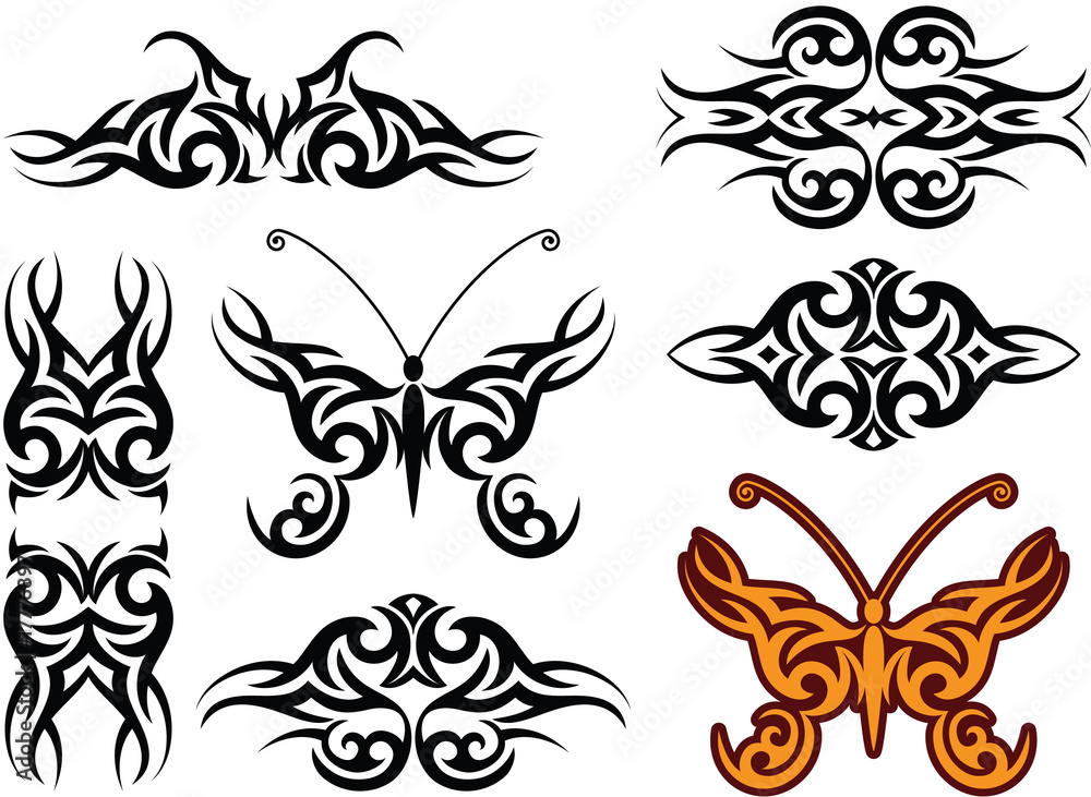 tattoo armband Butterfly
