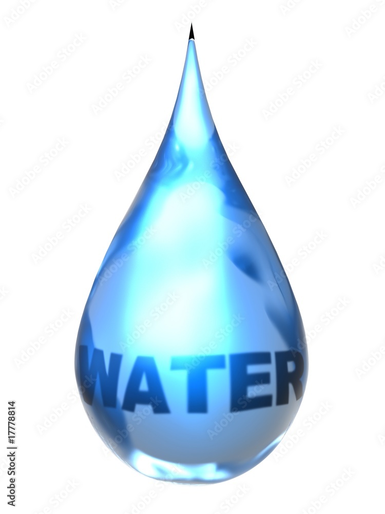 Fototapeta premium Water drop
