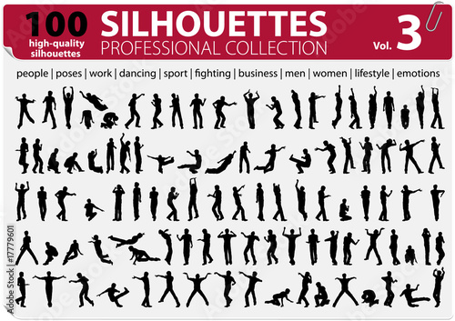 100 Silhouettes Professional Collection Vol. 3
