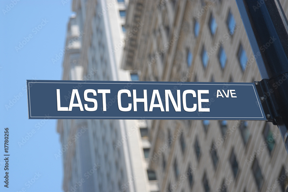 Last chance Avenue