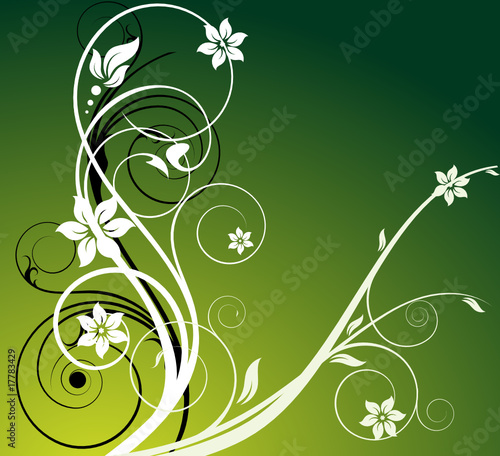 abstract floral background