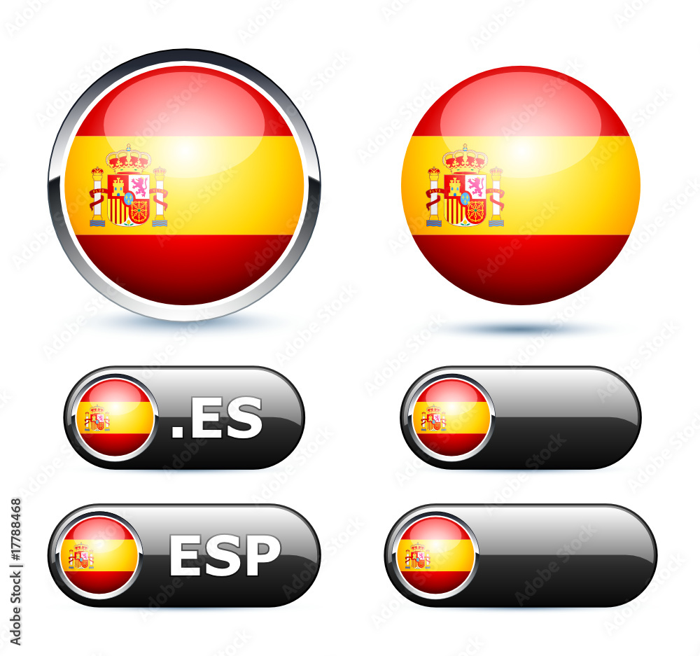 Drapeau espagnol Stock Vector