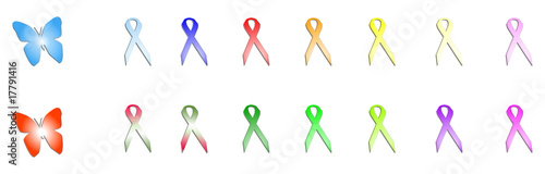 Nastrini decorativi per siti web
