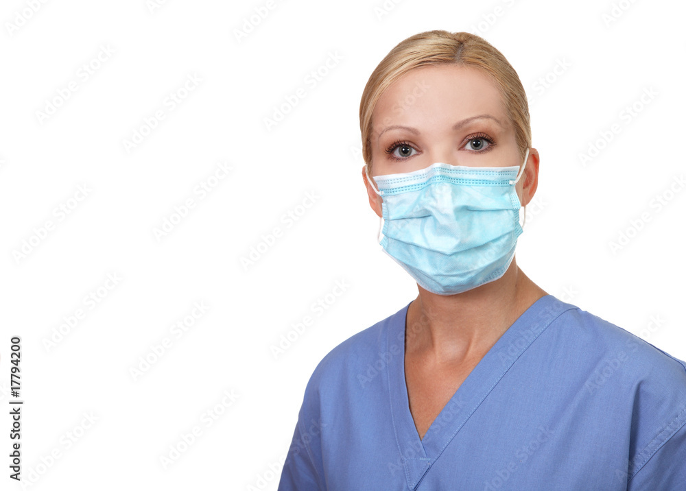 Image of young female nurse Image of young female nurse