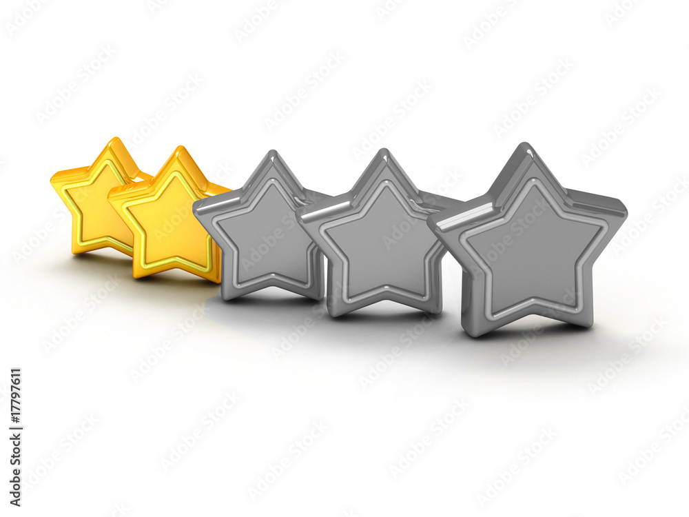Fototapeta premium 5 stars for rating
