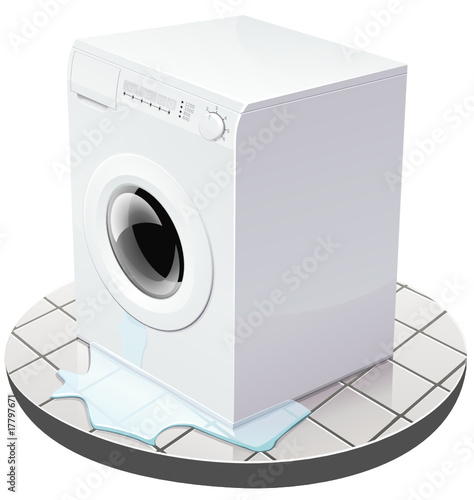 Lave-linge et dégât des eaux (détouré)