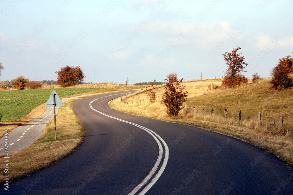 Danish country road