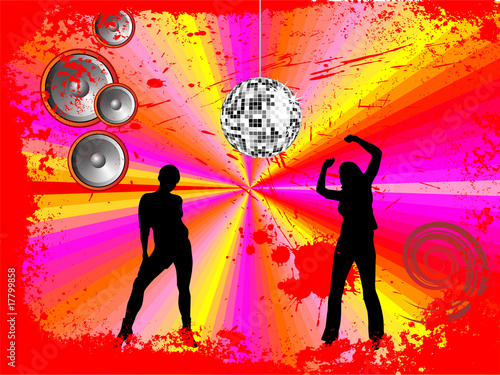bunter party hintergrund