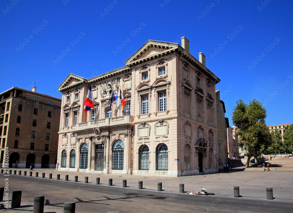The city hall of Marseille