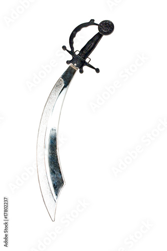 Принти на полотні Isolated Steel Pirate Cutlass Sword