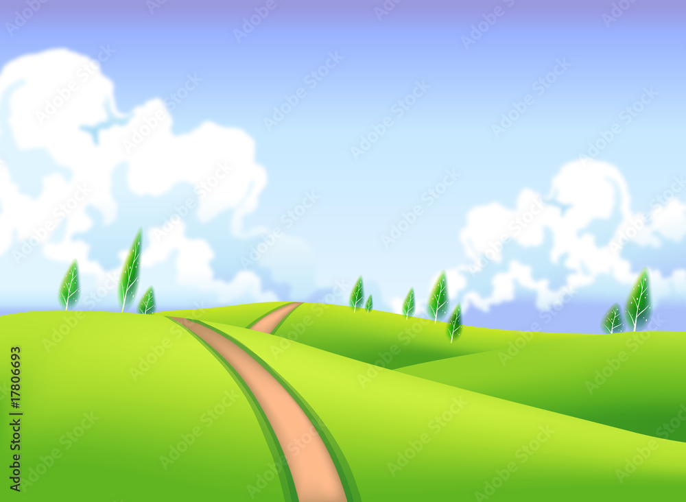 Obraz premium Summer background