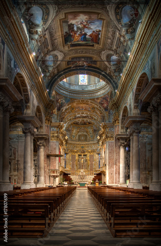 Baroque Basilica San Giovanni Battista Finale Ligure, Italy