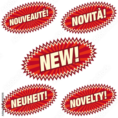 neuheit button