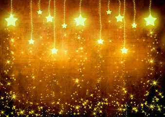Stars on gold