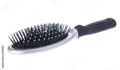Hairbrush isolated on white background