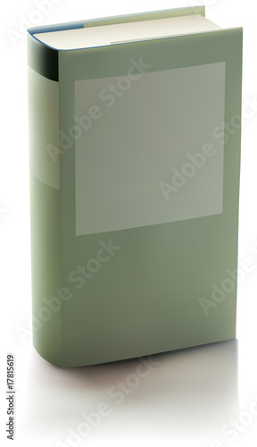 Book with label