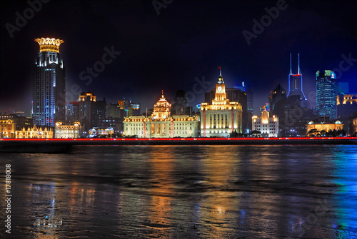 China Shanghai Bund night view