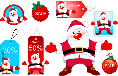 Christmas design elements