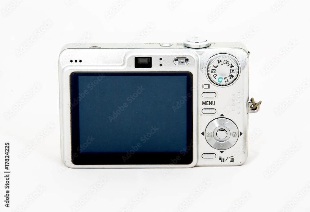 Digital Camera on White Digital Camera on White