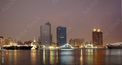 Kaohsiung Waterfront by Night