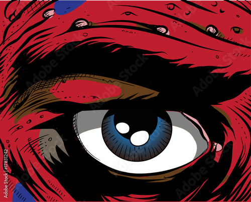 Comic book - eye