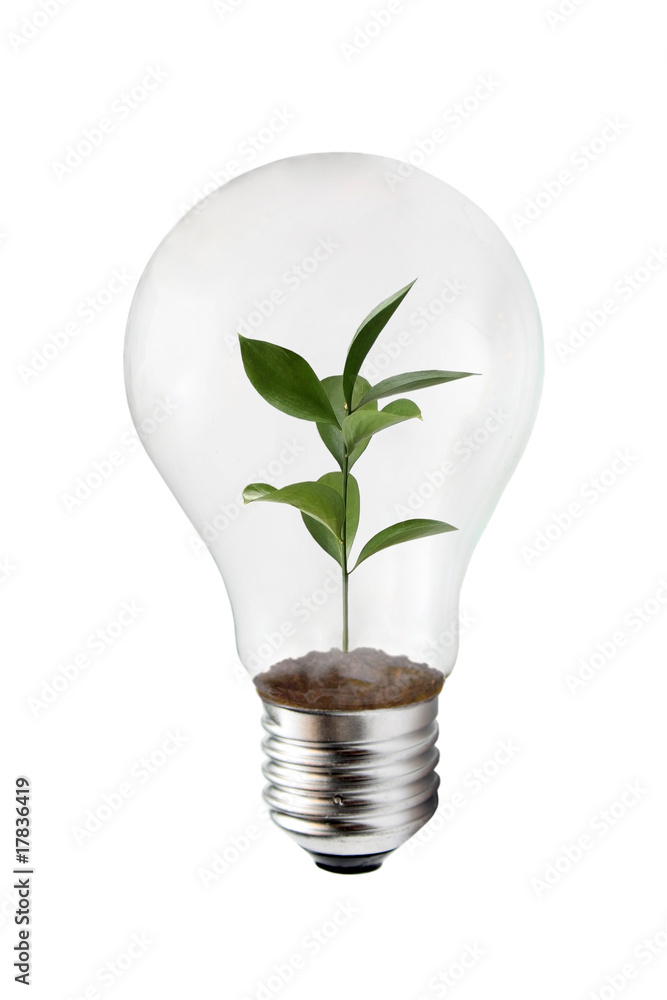 Green energy concept Green energy concept