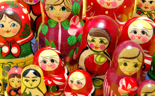 Russian nesting dolls © Vladimir